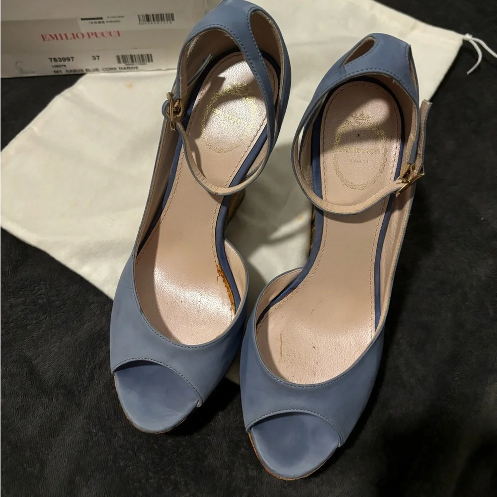 Emilio Pucci Runway Pumps Heels Wedges